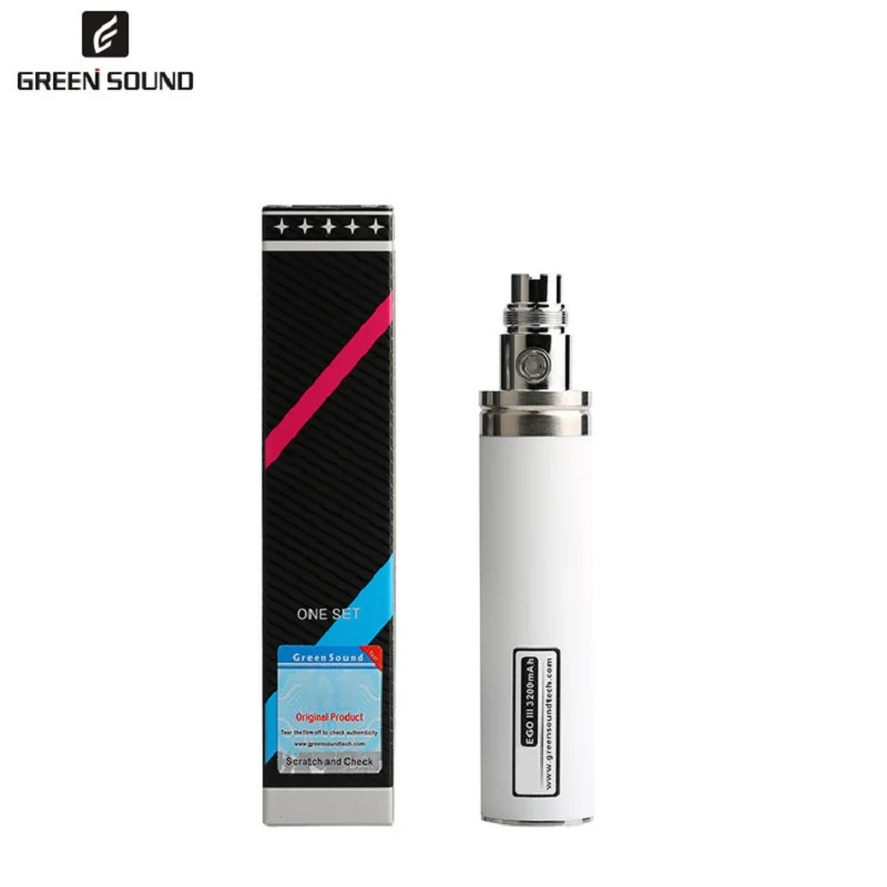 Оригинальный аккумулятор GS eGo II 3200 мАч для электронных сигарет обновленный EGO
