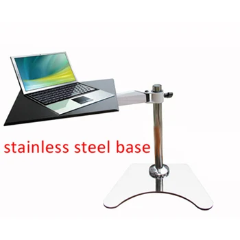 

AOB-LP1100 height adjustable 10kg metal base up to 17" laptop desktop stand notebook holder extendable swing arm