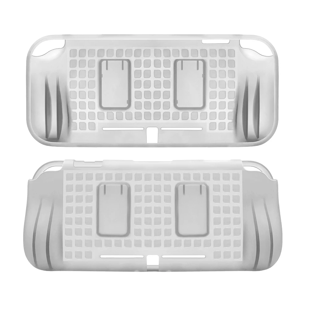 Transparent 10 шт Мягкий ТПУ защитный чехол для nyd Switch Lite силиконовый чехол для NS легкий протектор оболочки - Цвет: Transparent