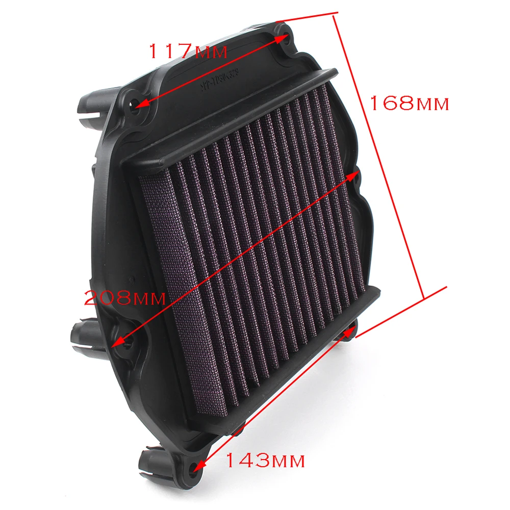 Motorcycle Air Intake Filter Cleaner High Flow Non-woven Fabric Air Filter For Honda CBR250RR CBR250 RR CBR 250RR 2015-2016 - honda - Racext 67