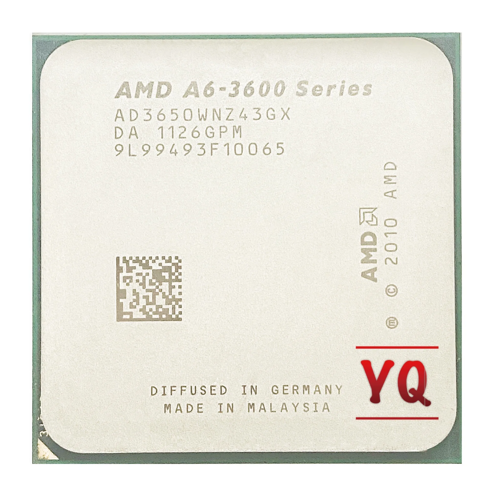 AMD A6-Series A6-3650 A6 3650 2 6 ГГц Quad-Core Процессор процессор AD3650WNZ43GX гнездо FM1 | Компьютеры и