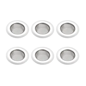 

uxcell 6 Pcs Kitchen Sink Garbage Strainer 3 Inch Stainless Steel Sink Disposal