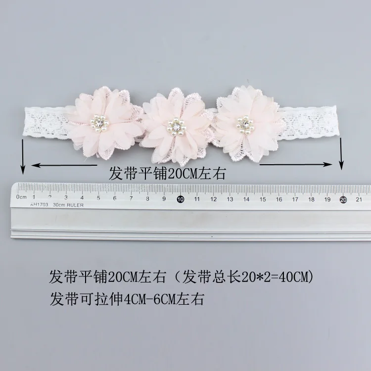 Детские аксессуары для волос аксессуары для головы милый головной убор для маленьких девочек Детская резинка для волос цветочный головной венок аксессуары для принцессы