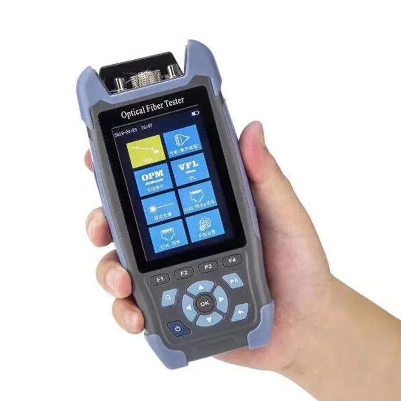 S710 mini pro OTDR рефлектометр 9 функций в 1 устройство OPM OLS VFL карта событий RJ45 Ethernet