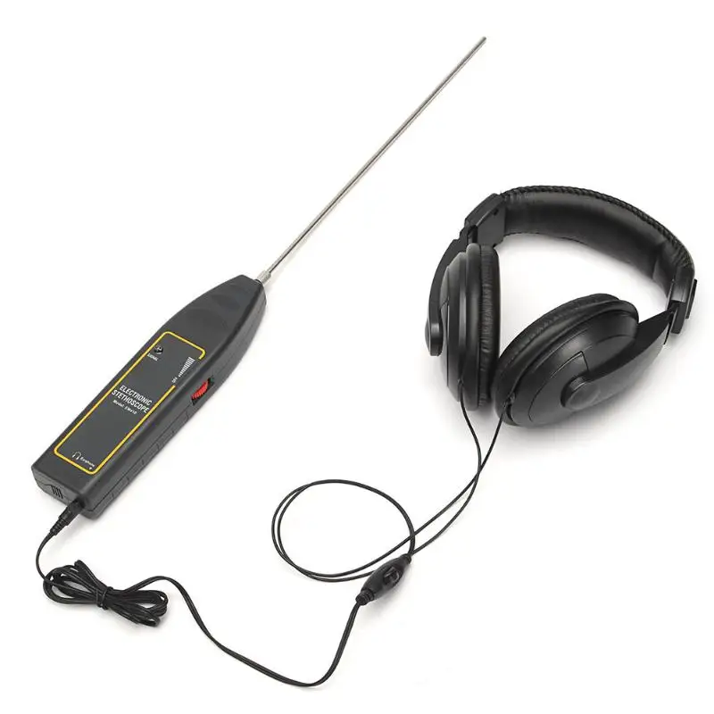 Автомобильный Электронный стетоскоп анализатор шума двигателя для