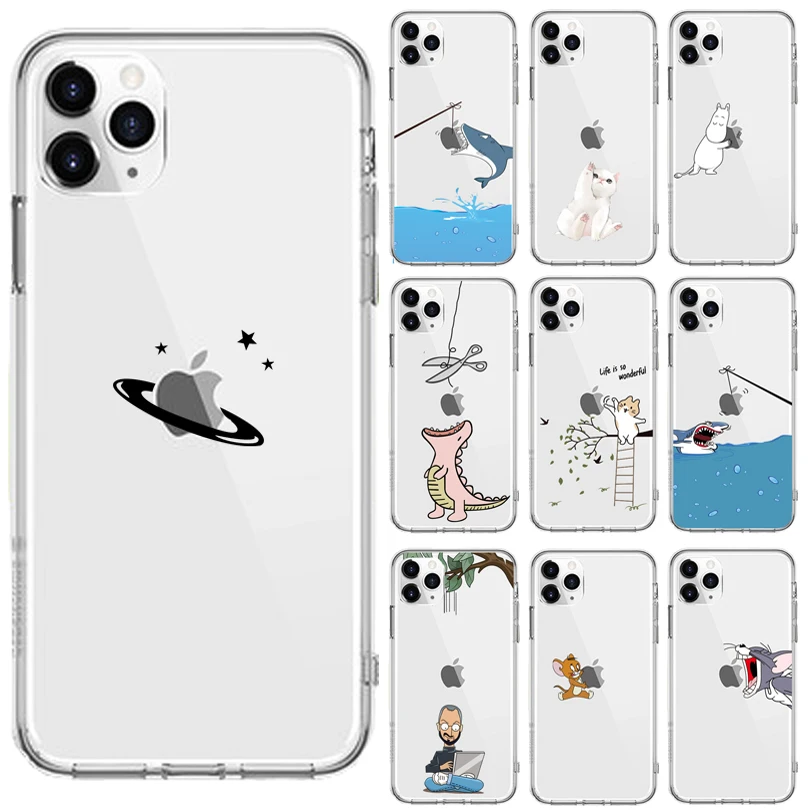 Pink Cute Elephant Soft TPU Phone Case For Apple iPhone X XS Max XR
Case Eat For iPhone 8 7 6S Plus 5S SE 11Pro Cases Coque Capa