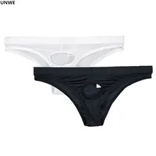 Трусы UNWE мужские эротические забавные брифы с отверстием для
