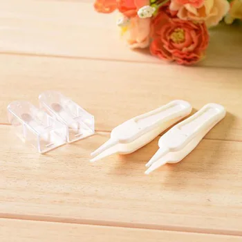 

Newly Baby Dig Booger Clip Clean Ear Nose Navel Tweezers Babies Safety Forceps Infant Cleaning Supplies CLA88