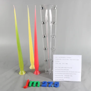 

DIY pointy candle molds for candle making forma de gesso 3d pc material moule bougie diy manual candles molds lz72b