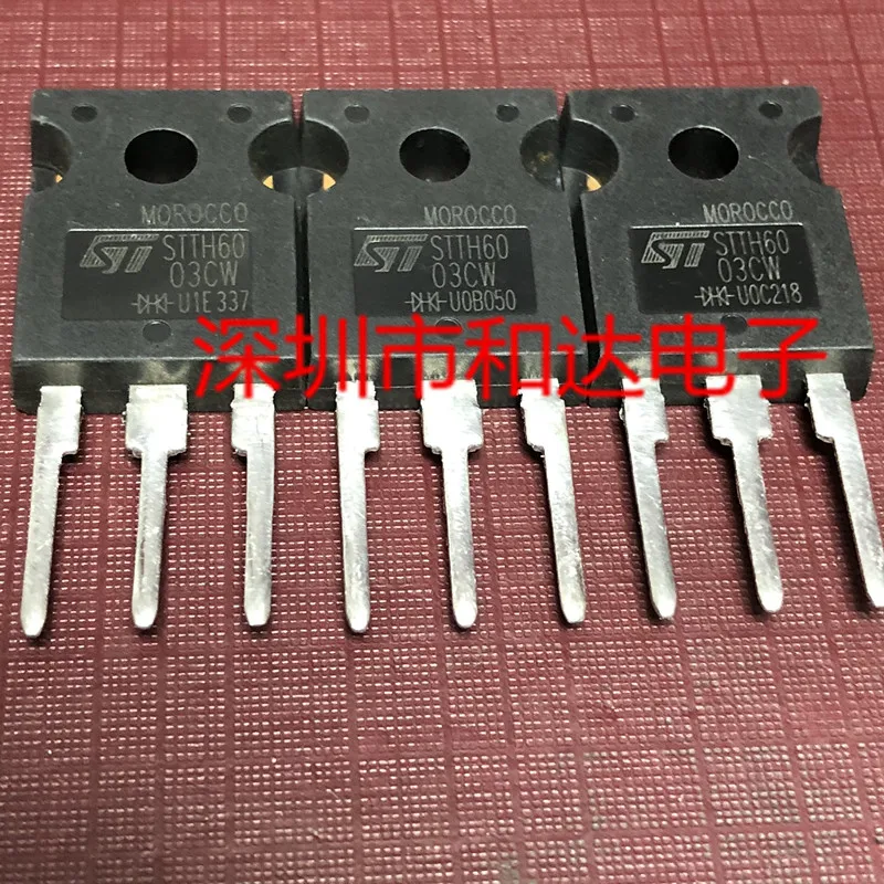 5 шт. STTH6003CW-247 300V 60A