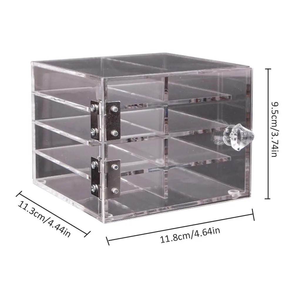 False Eyelashes Storage Box 8 Layers Acrylic Pallet Lash Holder For Eyelash Extension Individual lash Volume Display Stand Tools