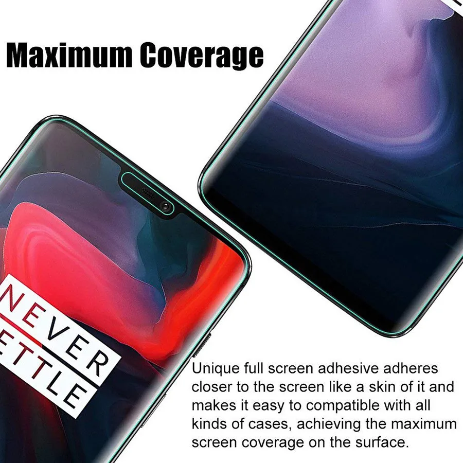 22D Защитная Гидрогелевая наклейка пленка для Oneplus 7T 7 Pro 6 6T1 + 6T Премиум из мягкого