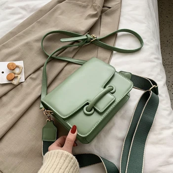 

2020 Women Fashion PU Leather Chain Small Crossbody Bags Handbag Sac A Main Femme Small Bag Ladies Designer Evening Bags