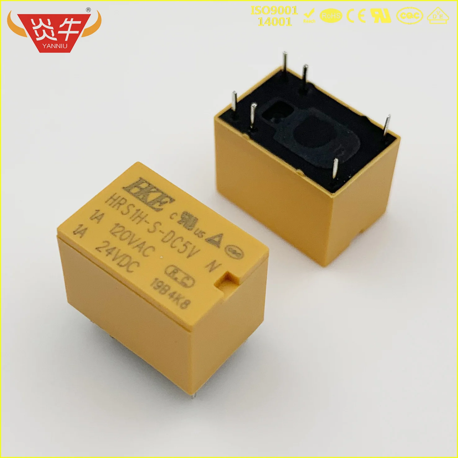 Мини малого сигнала реле 4100 5 В, 12 В, 24 В постоянного тока, 6Pin 4100F HRS1H ПП HK4100F G2E