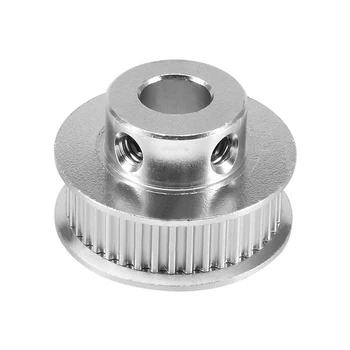 

Aluminum GT2 36 Teeth 8mm Bore Timing Belt Pulley Flange Synchronous Wheel for 3D Printer