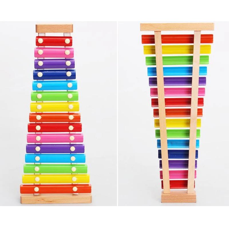 Новый Классический Ксилофон в деревянной рамке детские музыкальные забавные