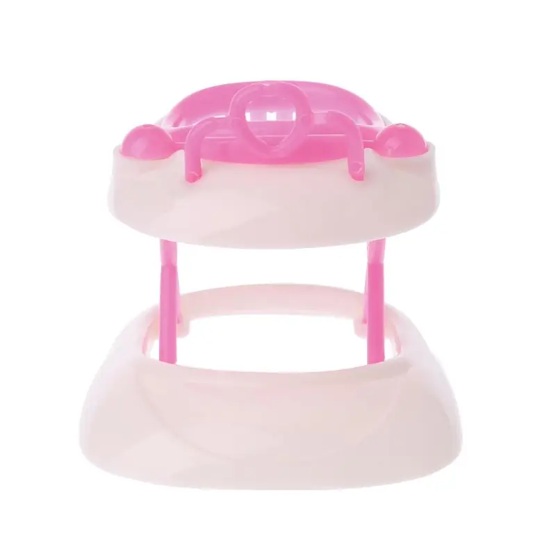 Pink for Stroller Assembly Baby Stroller Trolley Nursery Furniture Carts Toys for Doll Christmas dollhouse furniture