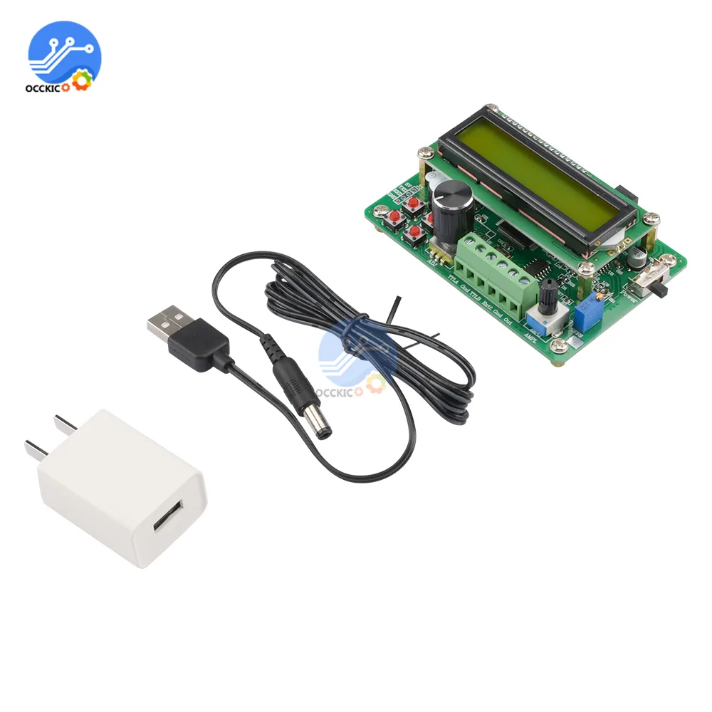 

Модуль источника сигнала с функцией DDS 5 МГц, синусоидальный/треугольный/квадратный волновой TTL выход C