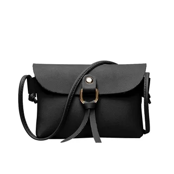 

Women Bag Crossbody Shoulder Phone Coin Bag Fashion Solid Cover Tassels Simple and Stylish Wild Solid Leather Buckle H1