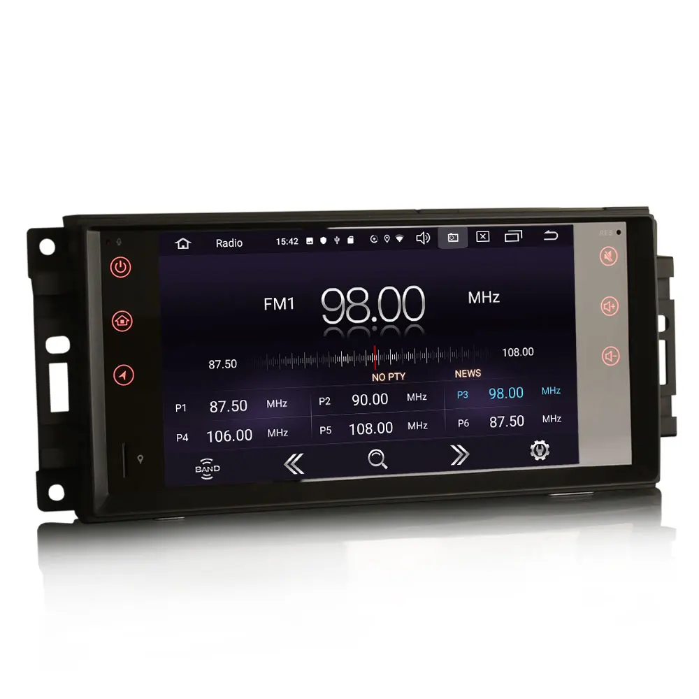 Автомобильная Мультимедийная система с GPS 7 &quotAndroid 10 0 для Jeep Liberty 2007 2012 Patriot 2009 2011
