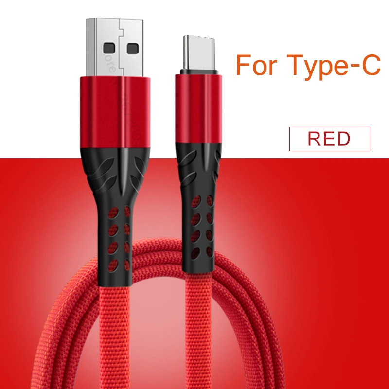 Быстрая зарядка usb type C кабель Зарядное устройство USB кабель для зарядки данных Micro USB кабель мобильного телефона кабель USB шнур для huawei Xiaomi Redmi