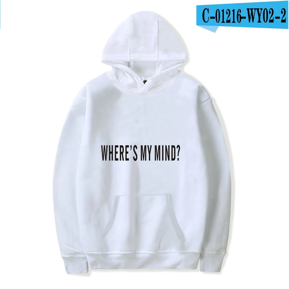 white Новая модная Толстовка Billie Eilish, популярная Толстовка для мужчин и женщин, удобная куртка на осень и зиму, Модный черный пуловер для мальчиков и девочек - Цвет: white