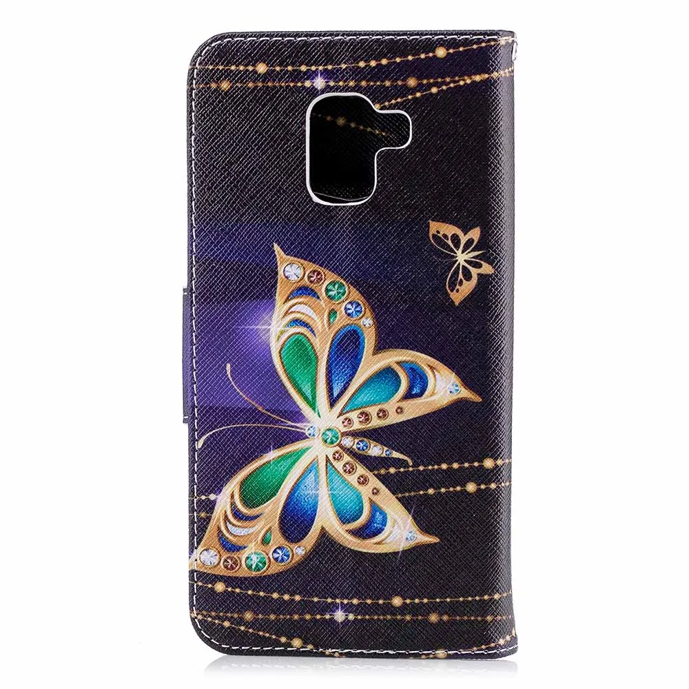 Из искусственной кожи (полиуретан) с откидной крышкой для Samsung Galaxy A3 A5 2017 A320 A520 A530