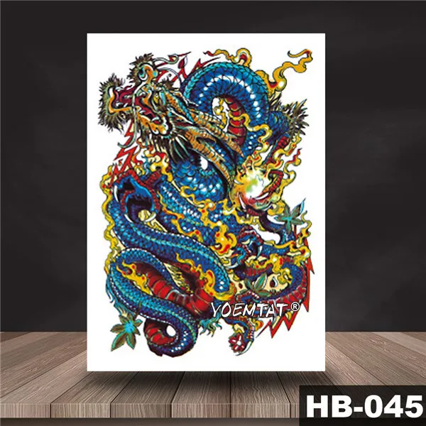 20 Demon devil, водостойкая временная татуировка, наклейка, японская Prajna, святая вспышка, татуировки, боди-арт, рука, поддельные татуировки - Цвет: 20