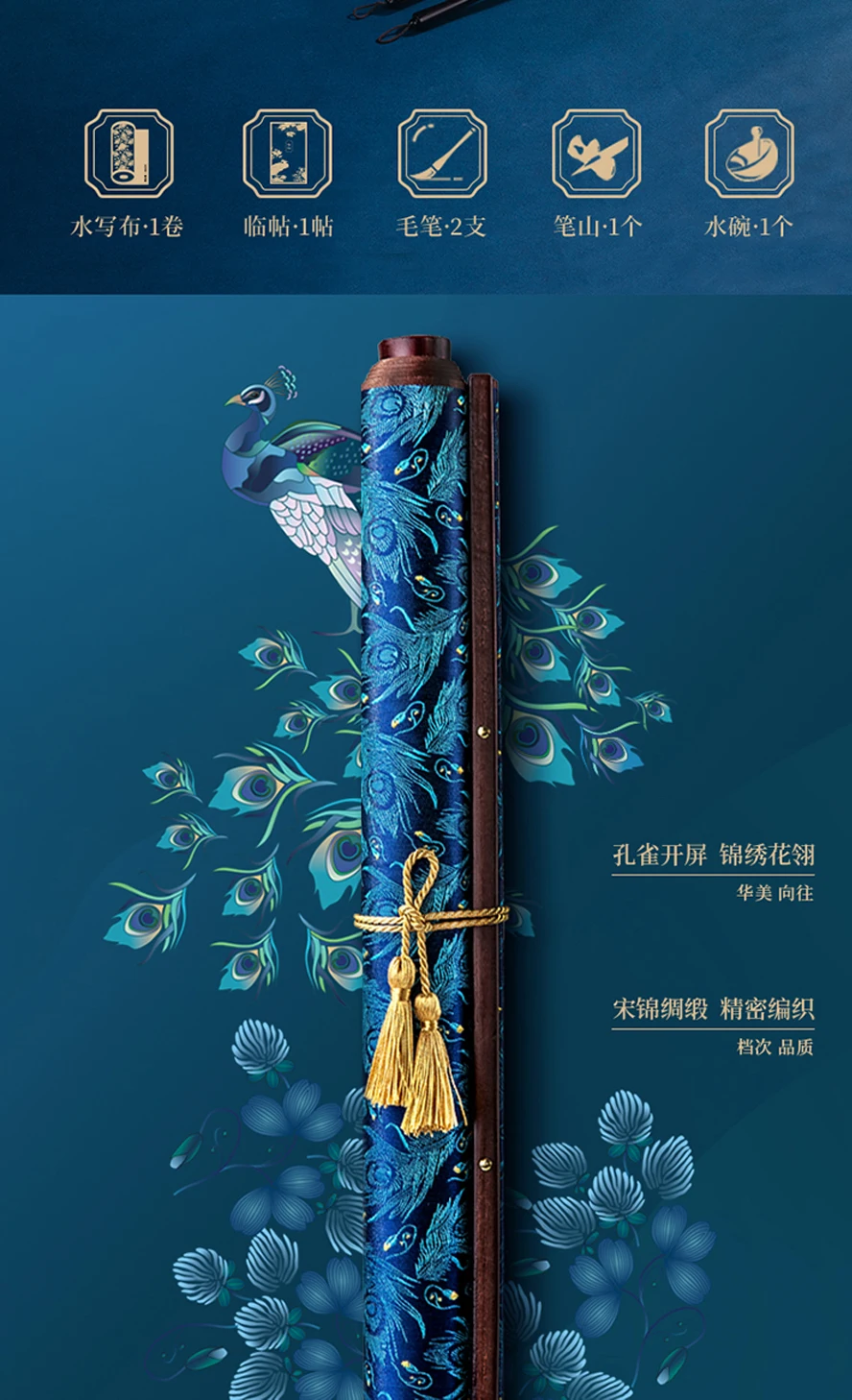 Китайская повторяемая ткань для письма Lan ting xu, копировальная книга, Свиток, Волшебная парча, копировальная бумага, каллиграфия, кисть для рисования, подарок художника