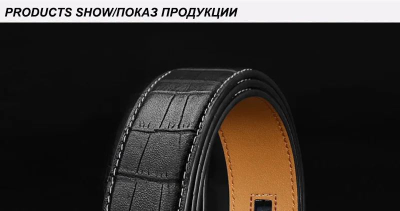 FAJARINA дизайн вращающееся кольцо Автоматическая пряжка ремень из воловьей кожи для мужчин модные подлинные ремни 3,5 см ширина ZDFJ329