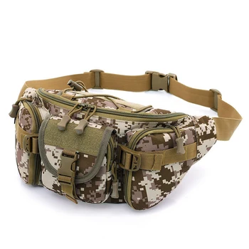 

Men Tactical Waist Pack Camouflage Bum Bag Military Travel Hiking Belt Bag Casual Fanny Pack