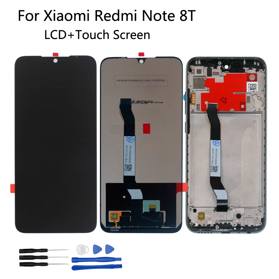 

Original For 6.3'' Xiaomi Redmi Note 8T LCD Display Screen Replacement LCD Touch Screen Digitizer with 10 Touch For Redmi Note8T
