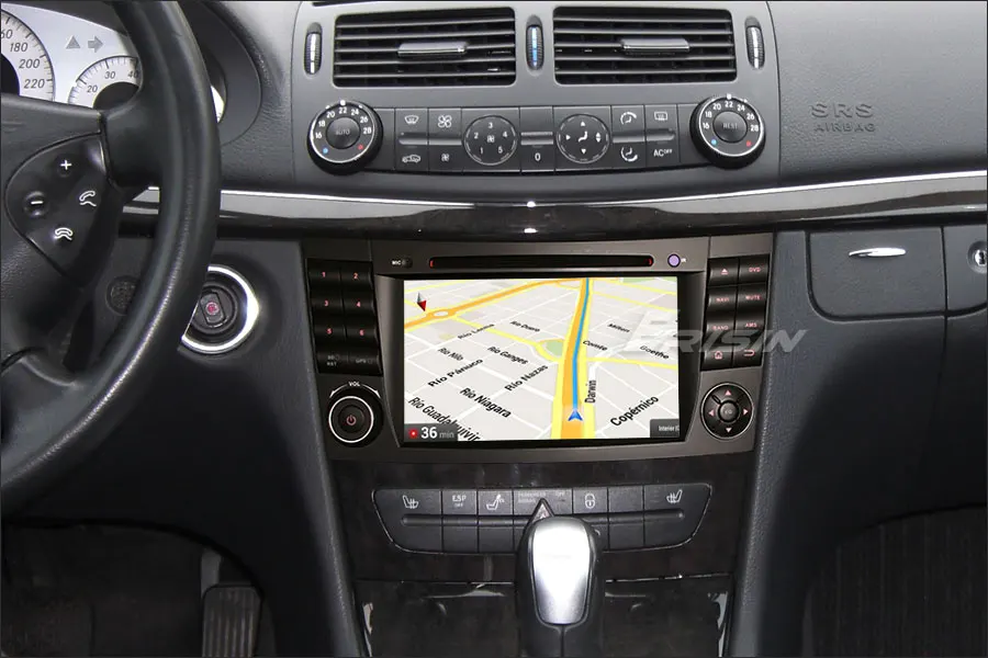 Best Erisin ES7710E 7" Android 9.0 Octa Core 4GB RAM Car DVD Radio BT for Mercedes Benz E/CLS/G Klasse W211 W219 1
