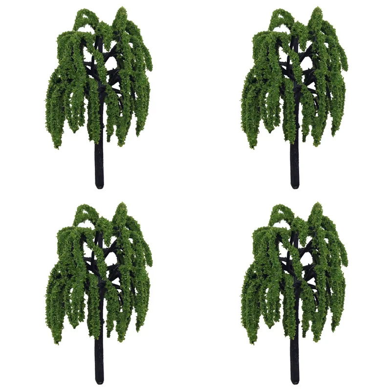 

50 PCS willow building model sand production simulation model of the tree model train micro landscape decoration materials