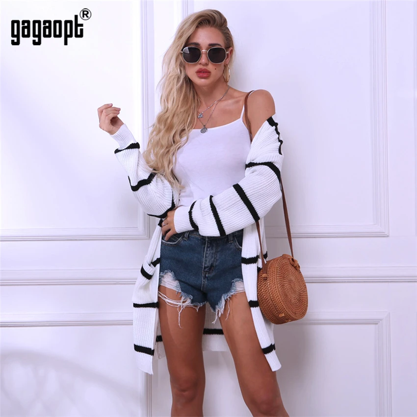 Gagaopt Женская куртка с длинным рукавом теплое пальто средней длины однотонная зимняя куртка Женский Топ