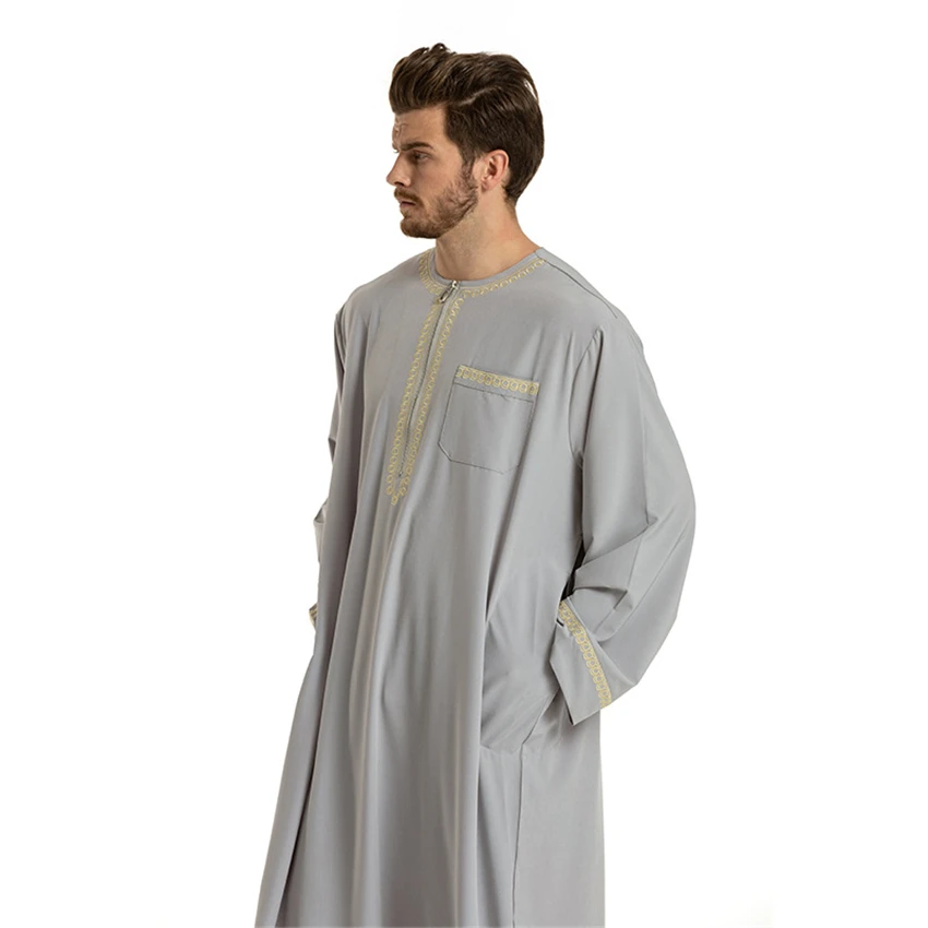 Исламская мужские Jubba Тауб Саудовская Аравия абайя традиционные арабский Dubai