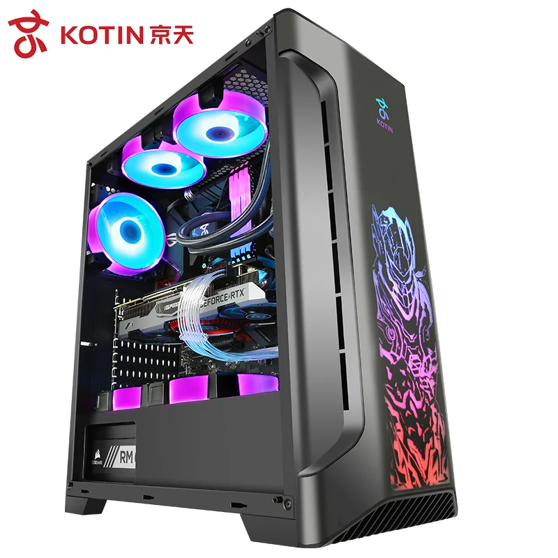 Игровой ПК KOTIN GD1 Intel Core i9 10900K 3 7 ГГц RTX3090 24 ГБ ОЗУ 32 компьютерное водяное охлаждение