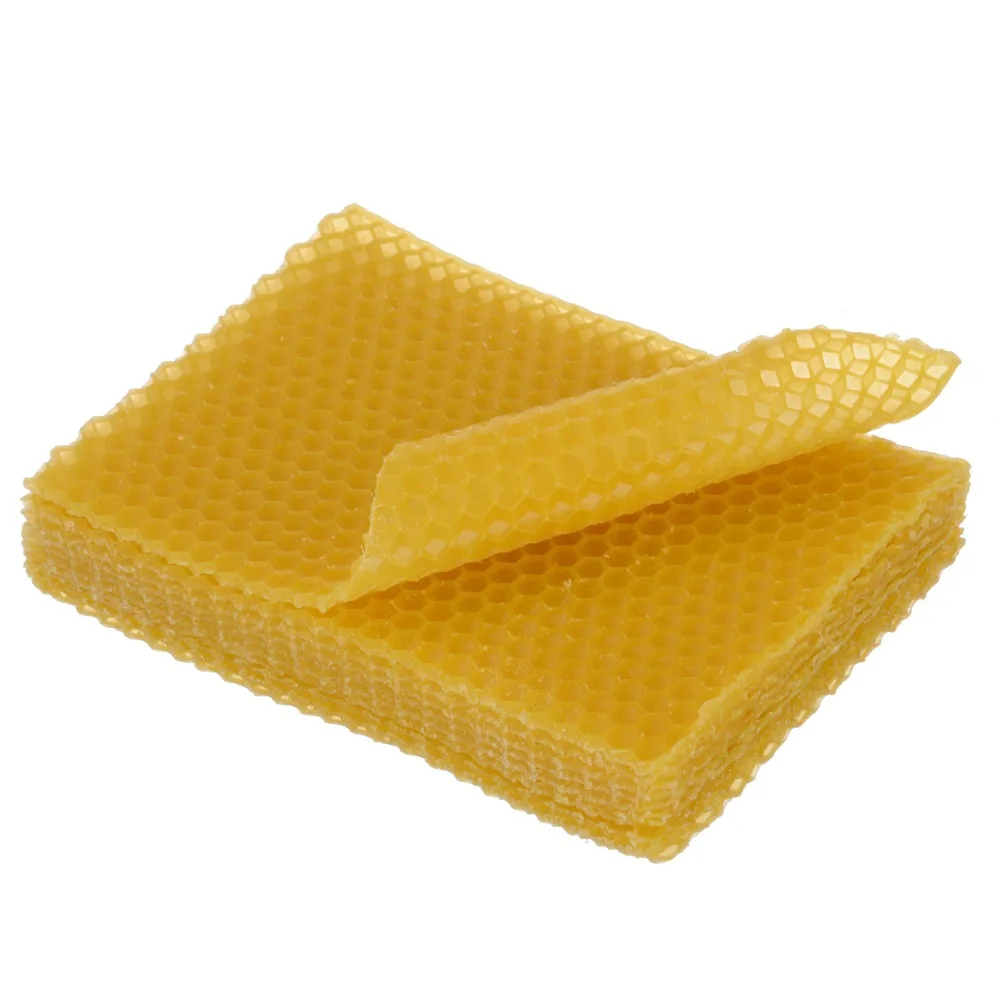 10pcs Bee Nest Beekeeping Honeycomb Foundation Beehive Wax Frames Honey Hive Equipment Tool