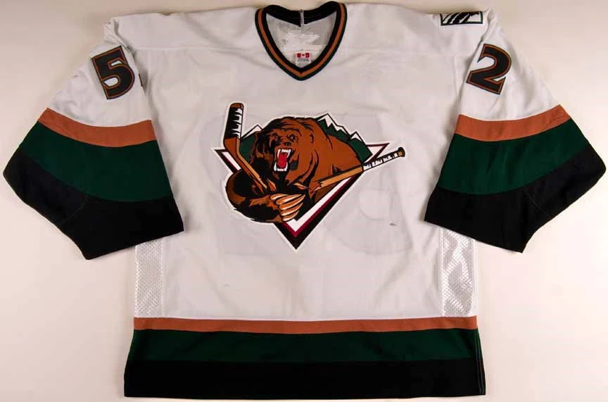 utah grizzlies hockey jersey