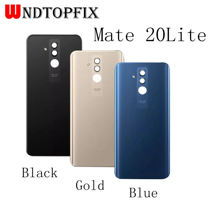 Чехол для huawei mate 20 Lite, Задняя стеклянная панель, чехол для задней двери, чехол для huawei mate 20 Pro, чехол для аккумулятора mate 20, чехол