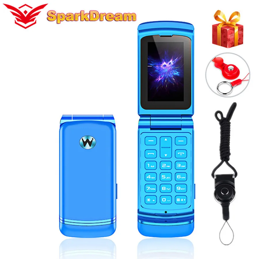 Ulcool F1 Mini Flip Mobile Phone 1.08" Single Sim Smallest Clamshell