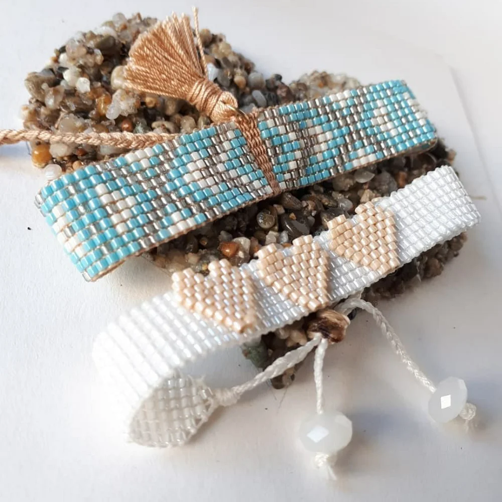 Go2boho браслет для женщин MIYUKI Pulseras Mujer Moda Femme 3D Сердце Браслеты Instagram богемные ювелирные изделия Diy подарок ручной работы