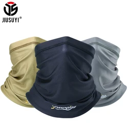 Windproof Neck Gaiter Elastic Tube Scarf Ear Cover Head Scarves Half Face Sun Ring Headscarf Headband Skiing Bandana Women Men