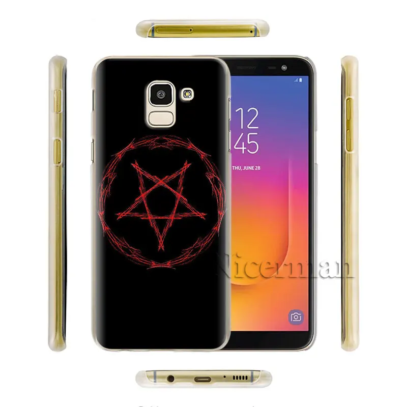 Пентаграмма 666 демоническим, чехол для samsung Galaxy A10e A10 A10s A20 A20e A30s A40 A50 A50s A60 A70 A80 защитный чехол для телефона чехол