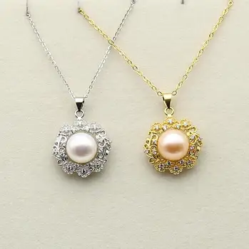 

Wholesale Charm Hot Pearl Pendant Mountings, Pendant Findings, Pendant Settings Jewelry Parts Fittings Women Accessories
