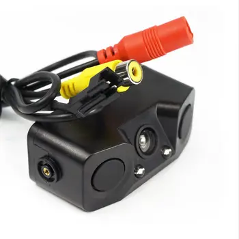 

Car Rearview Camera 12V-24V 5 Inch Reversing Display 3 In 1 Car Parking Sensor Rear View Camera Buzz 6m Video Cable