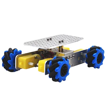 

D-41 DIY Smart RC Robot Car Chassis Base With Omni Wheels TT Motor RC Robot Car Parts RC Vehicle Parts