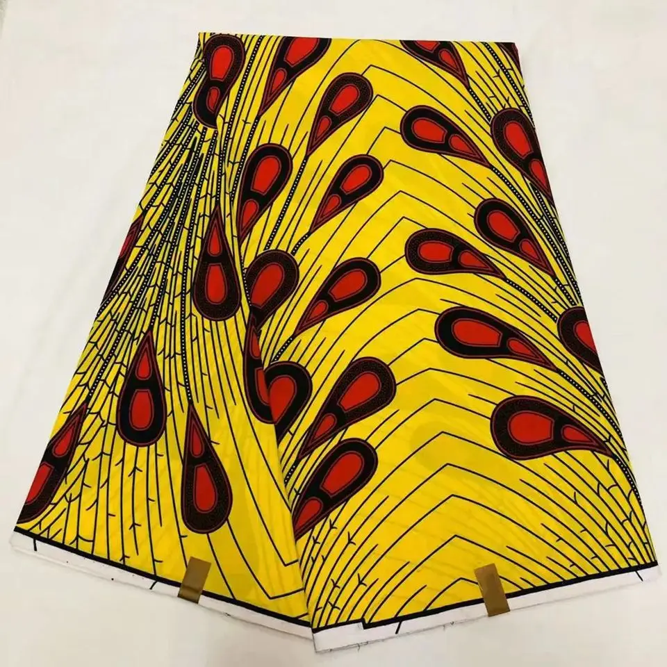 Mitex Печать Ткани Хлопчатобумажные для изготовления платьев юбки/африканские ткани Kitenge ткани африканская Pagne LS-28