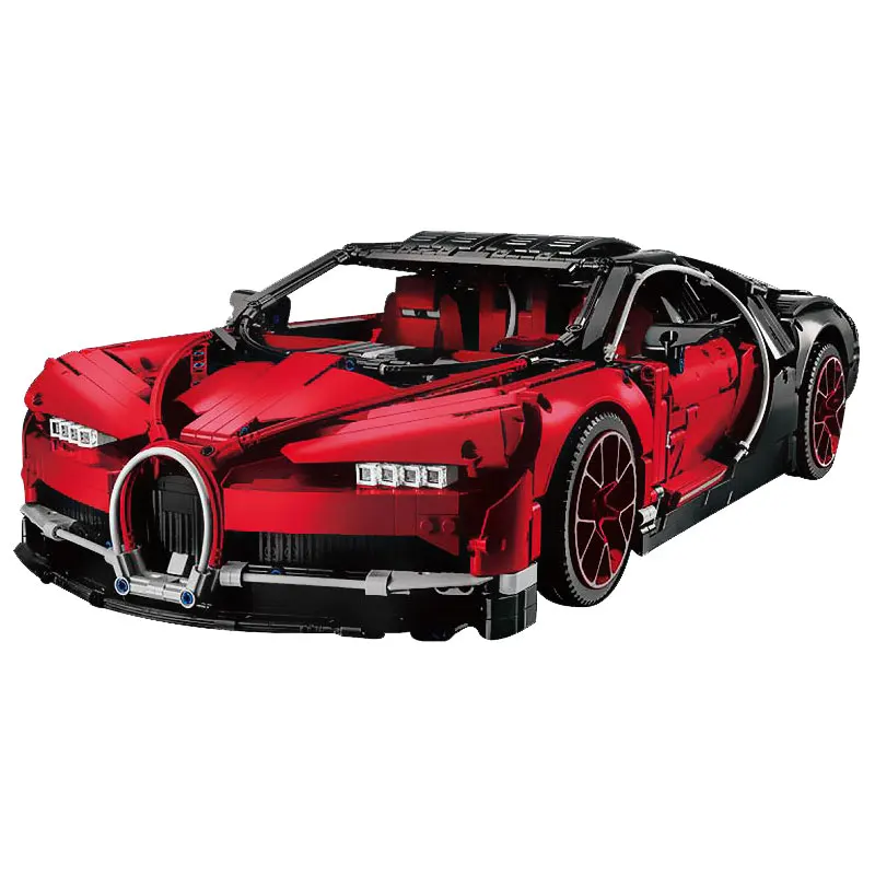 Конструктор Lepinblocks Technic, супер гоночный автомобиль, 4031 шт., строительные блоки, игрушки для детей, совместимые с Technic 20086 42083 - Цвет: Without box