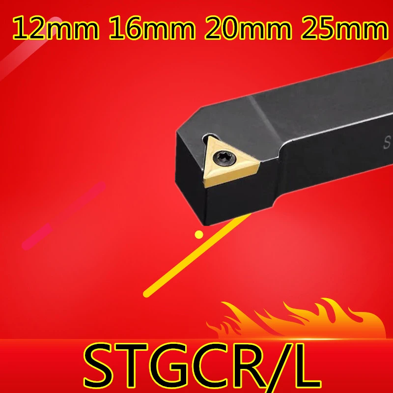 

Angle 91 STGCR1212H11 STGCR1616H11 STGCR1616H16 STGCR2020K16 STGCR2525M16 STGCL1616H11 STGCL the Right/Left Hand Turning tools